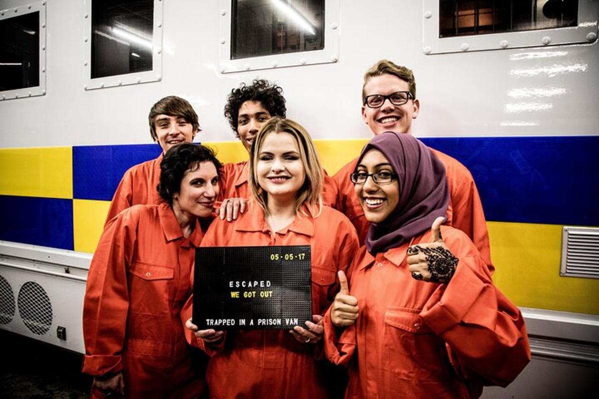 Private Prison Van Escape Game - London Immersive Experience