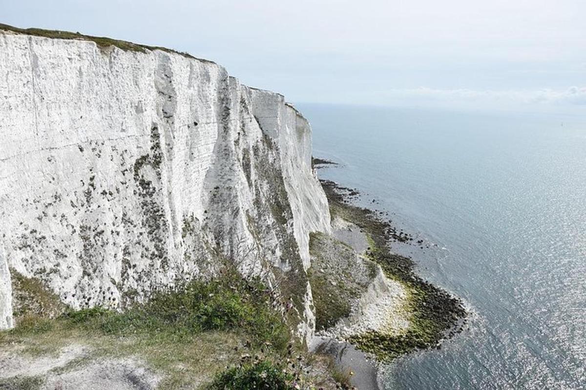 White Cliffs of Dover and Canterbury Cathedral