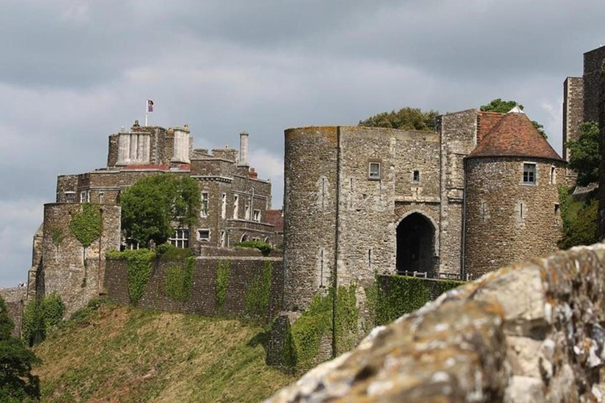 White Cliffs of Dover and Canterbury Cathedral