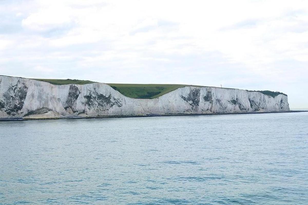 White Cliffs of Dover and Canterbury Cathedral