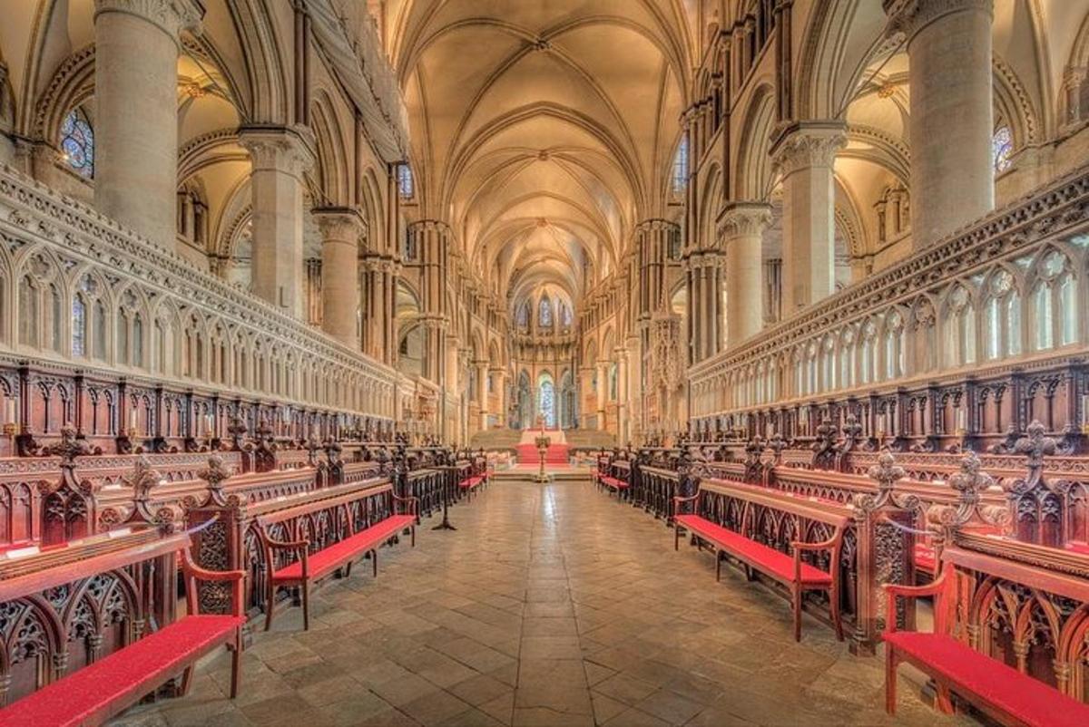 White Cliffs of Dover and Canterbury Cathedral