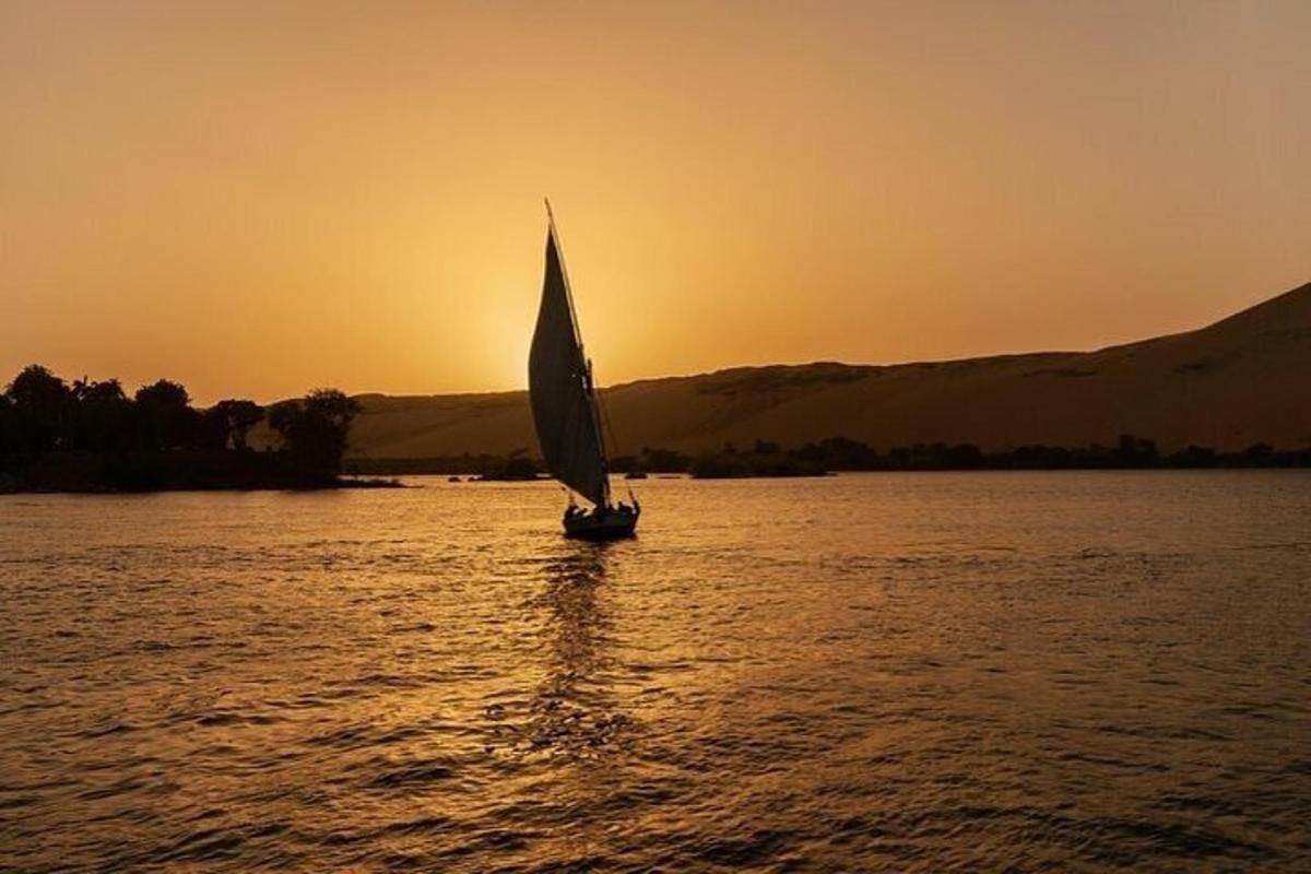 Sunset Felucca ride with banana island