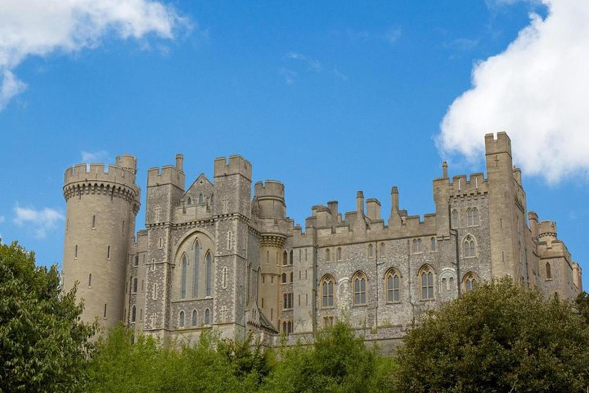 Brighton and Arundel Castle or Petworth House Independent Full Day Private Tour