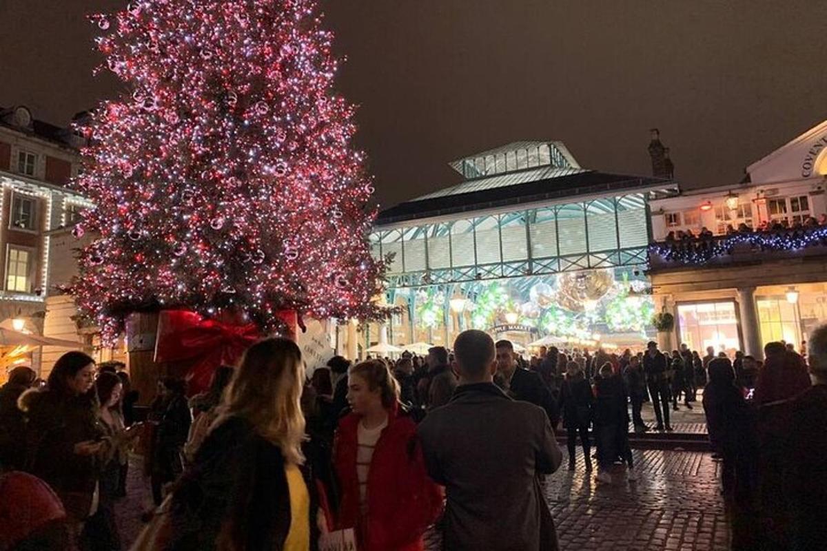 Christmas Lights Walking Tour in London