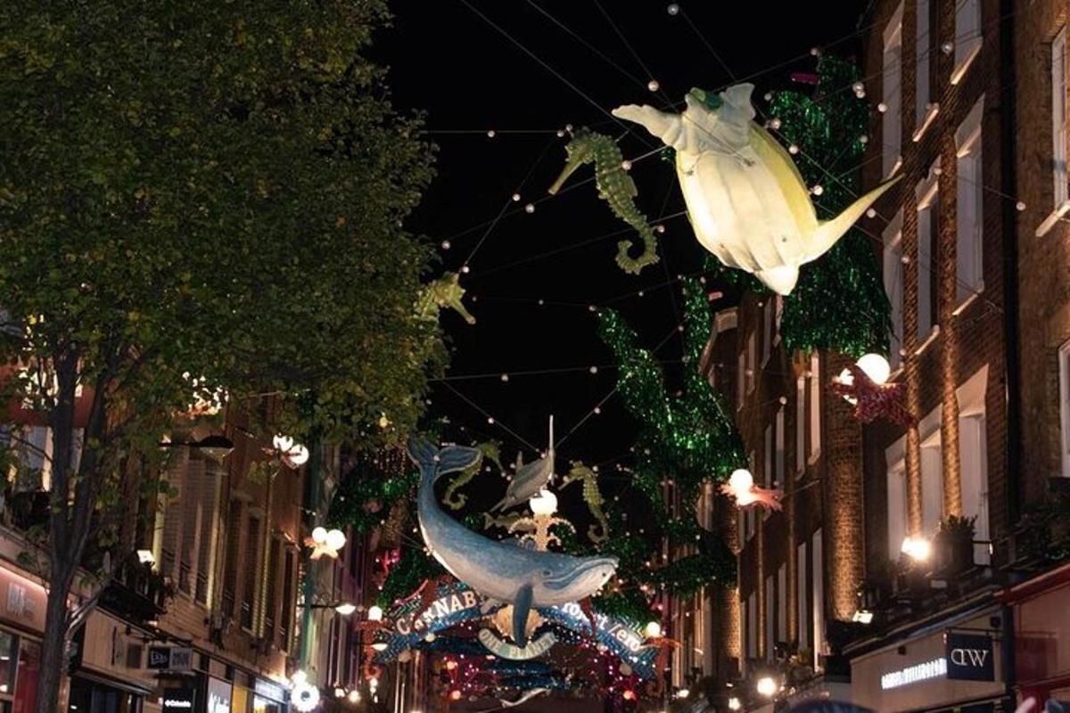 Christmas Lights Walking Tour in London