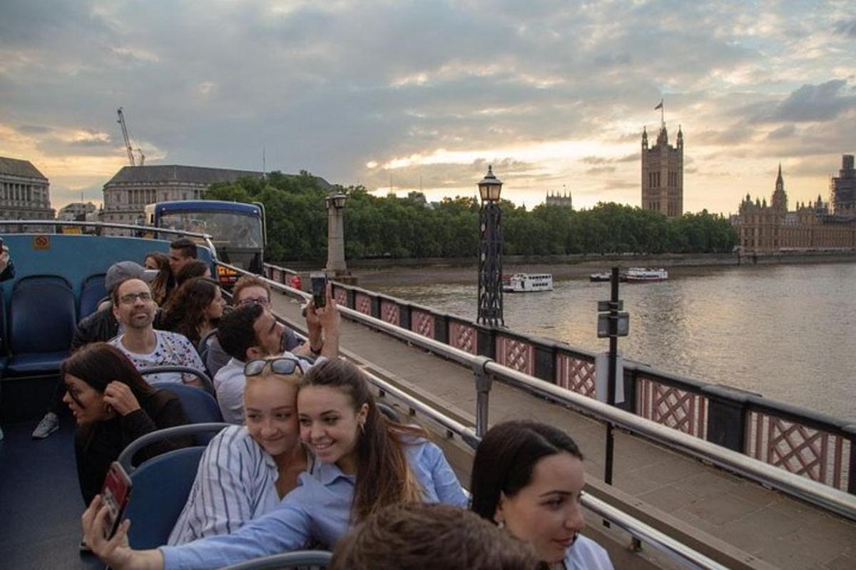 Open-top Bus Tour by Night