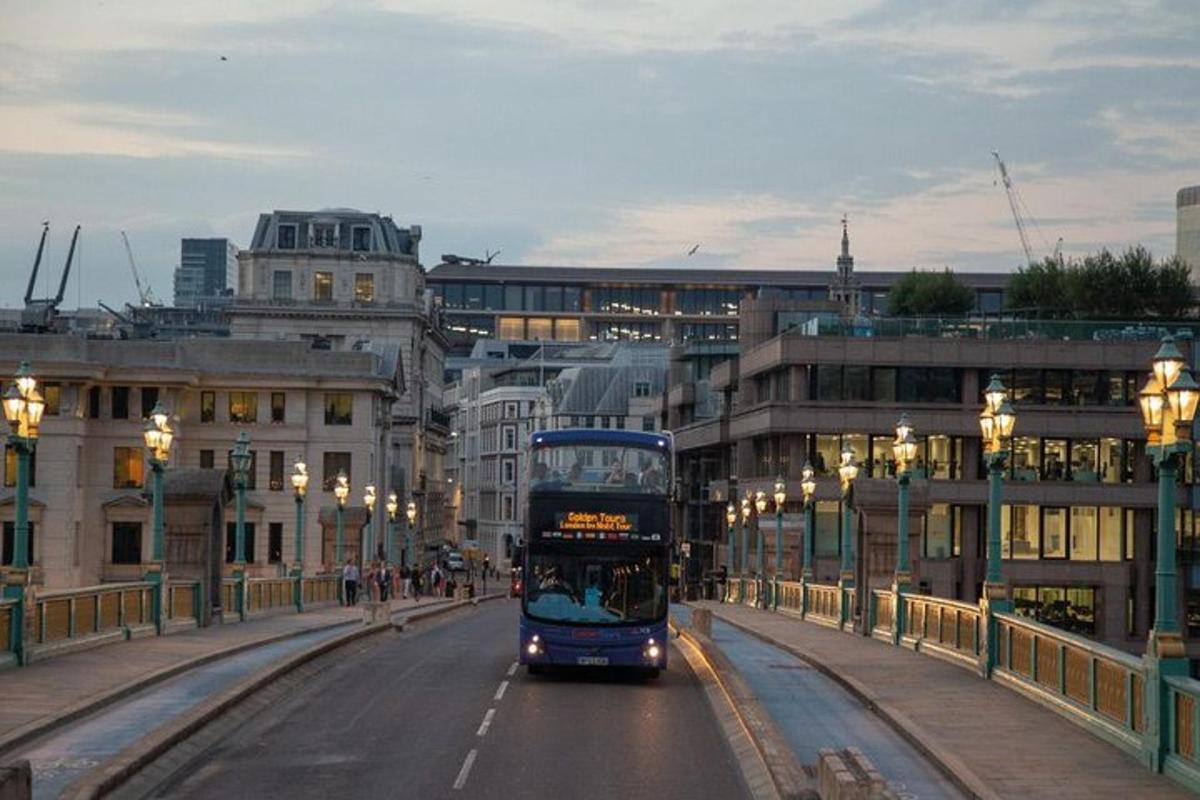 Open-top Bus Tour by Night