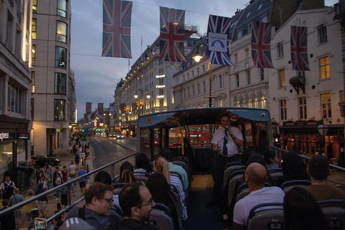 Open-top Bus Tour by Night