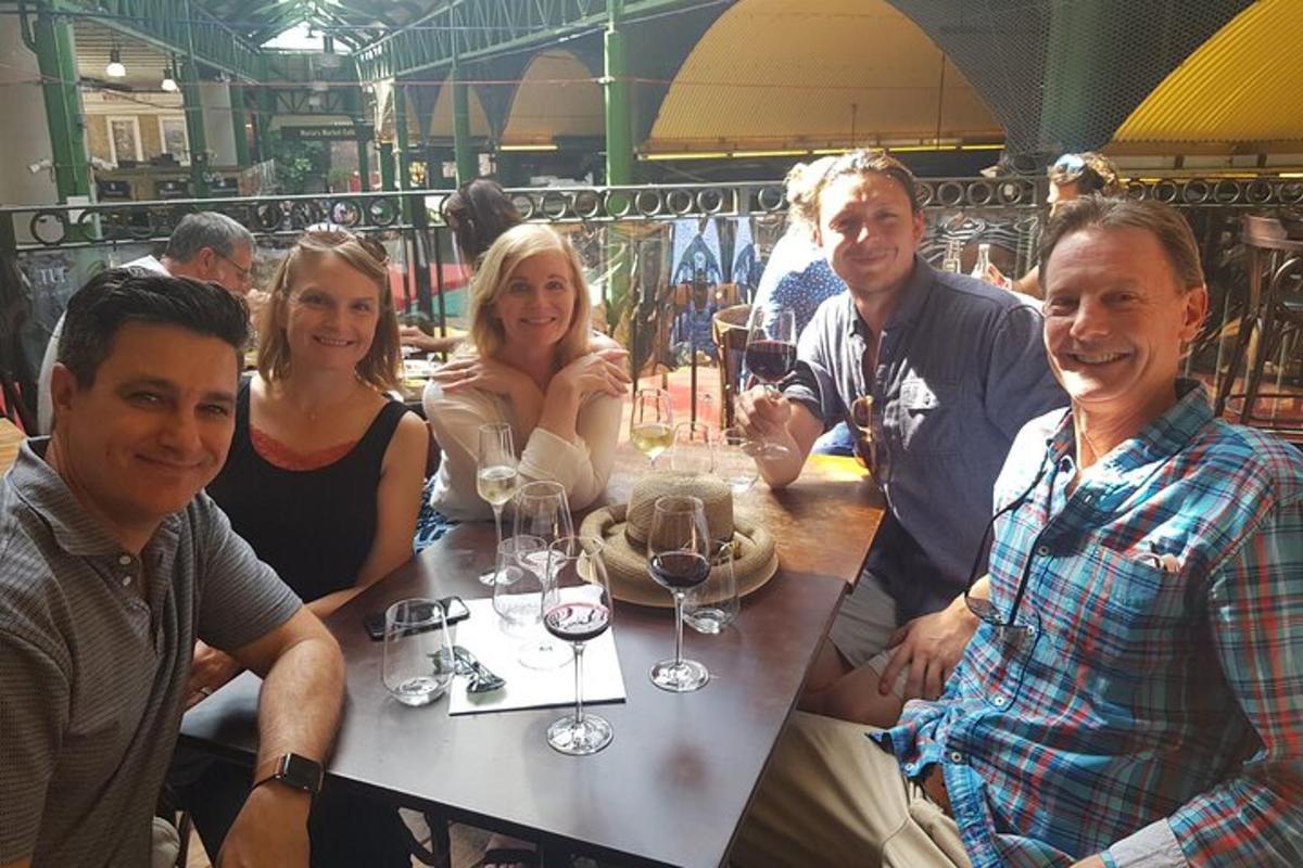 Food & drink walking tour in South East London. Bermondsey - Borough Market.