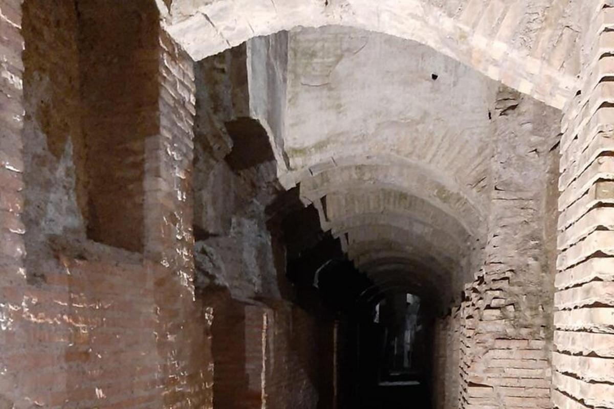 Colosseum by night with Underground Access, Arena Floor (Skip the Line)