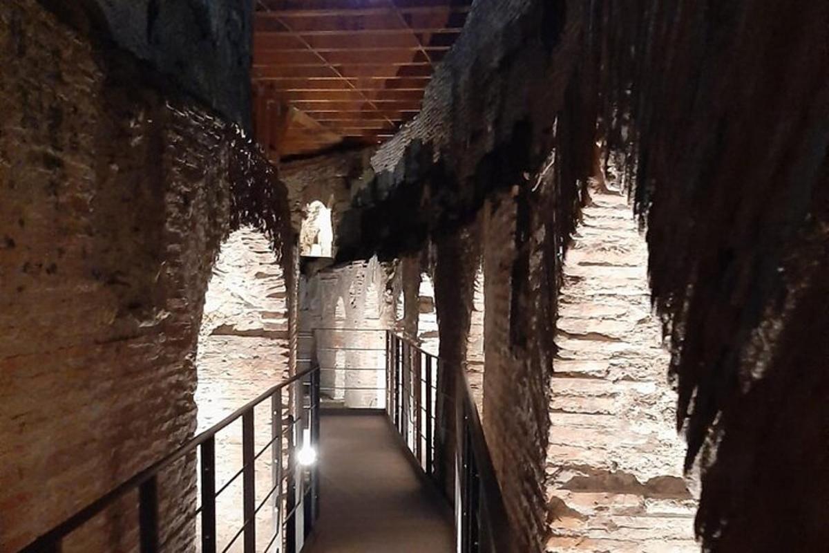 Colosseum by night with Underground Access, Arena Floor (Skip the Line)