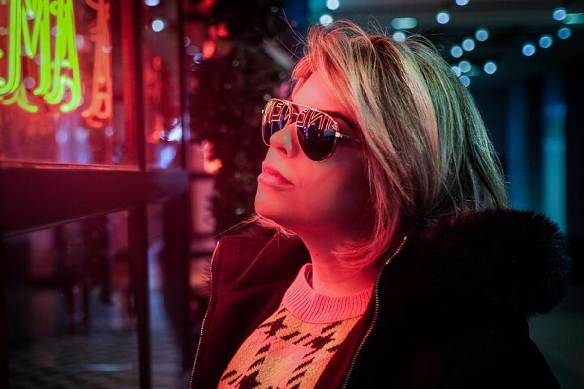 Private London Night Portrait Shoot