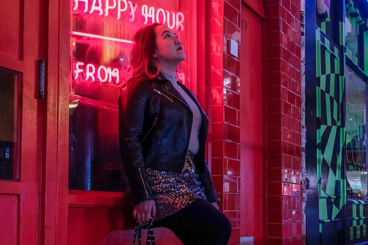 Private London Night Portrait Shoot