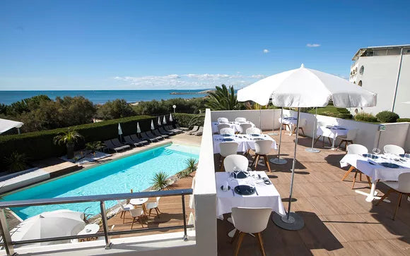 7 nights France bed and breakfast (La Plage Art Et Emotions) flights included