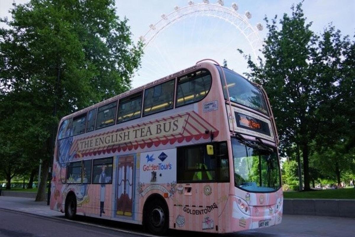 English Afternoon Tea Bus & Panoramic Tour of London- Lower Deck