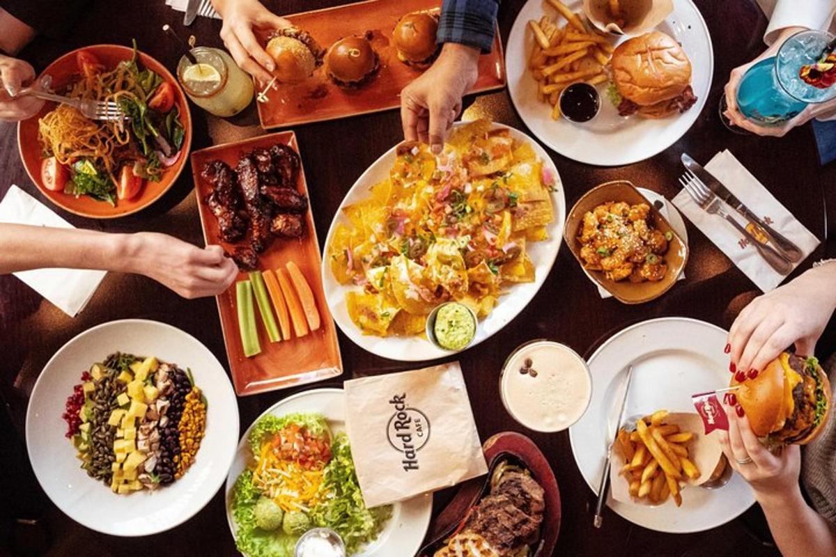 Hard Rock Cafe London Set Lunch or Dinner Menu