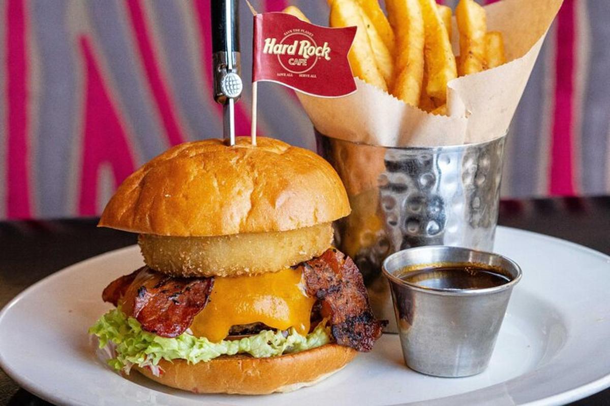 Hard Rock Cafe London Set Lunch or Dinner Menu