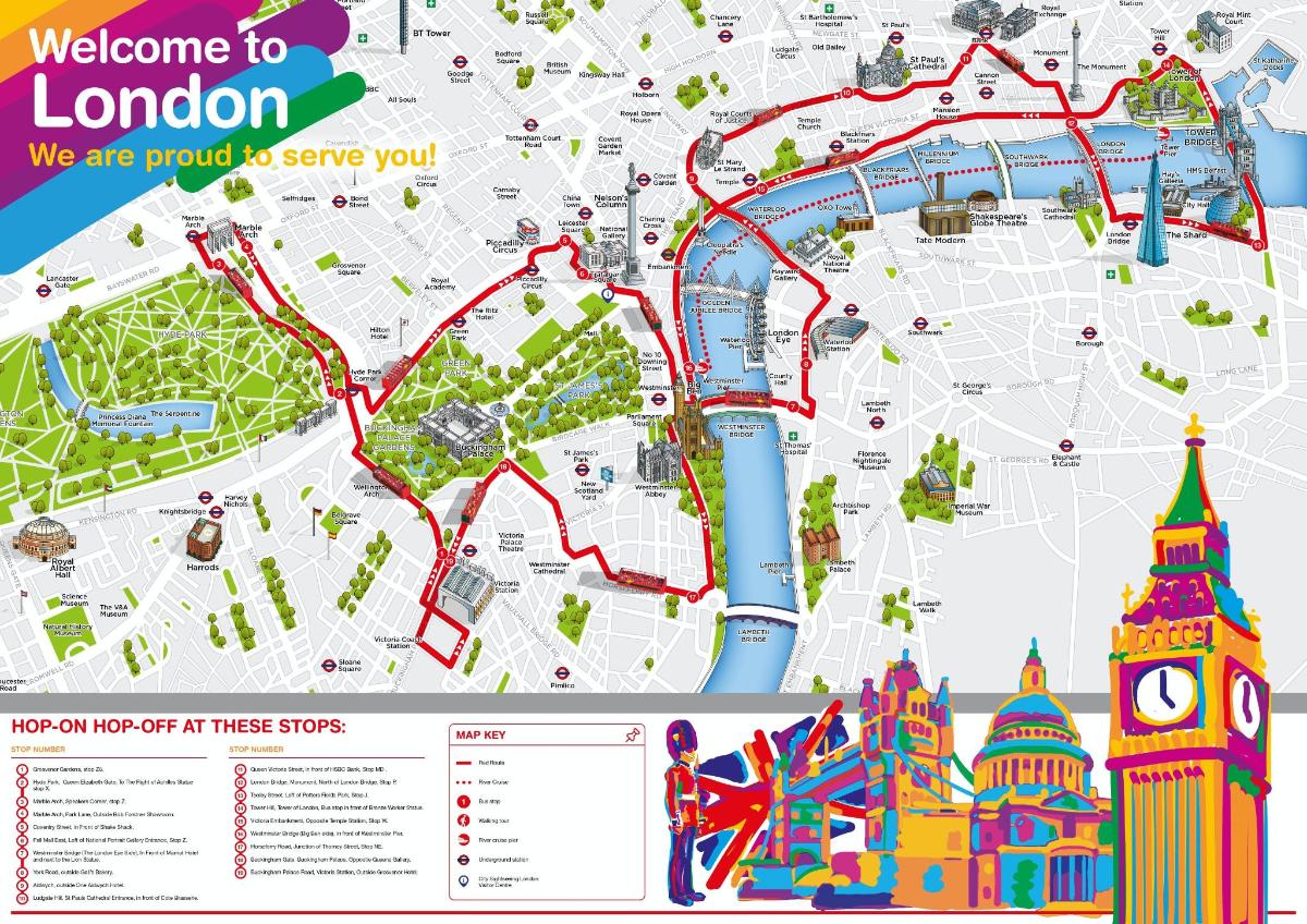 Hop-on, Hop-off Bus Tour and River Cruise
