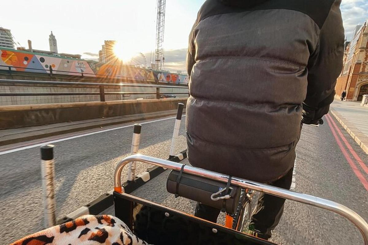 Touching Distance LONDON RickshawPedicab Private Tour