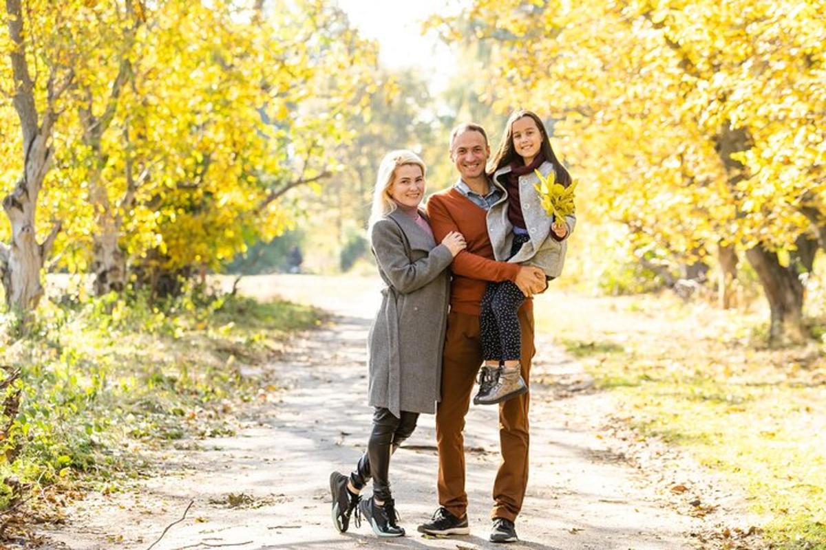 Private Autumn Park Photoshoot in London