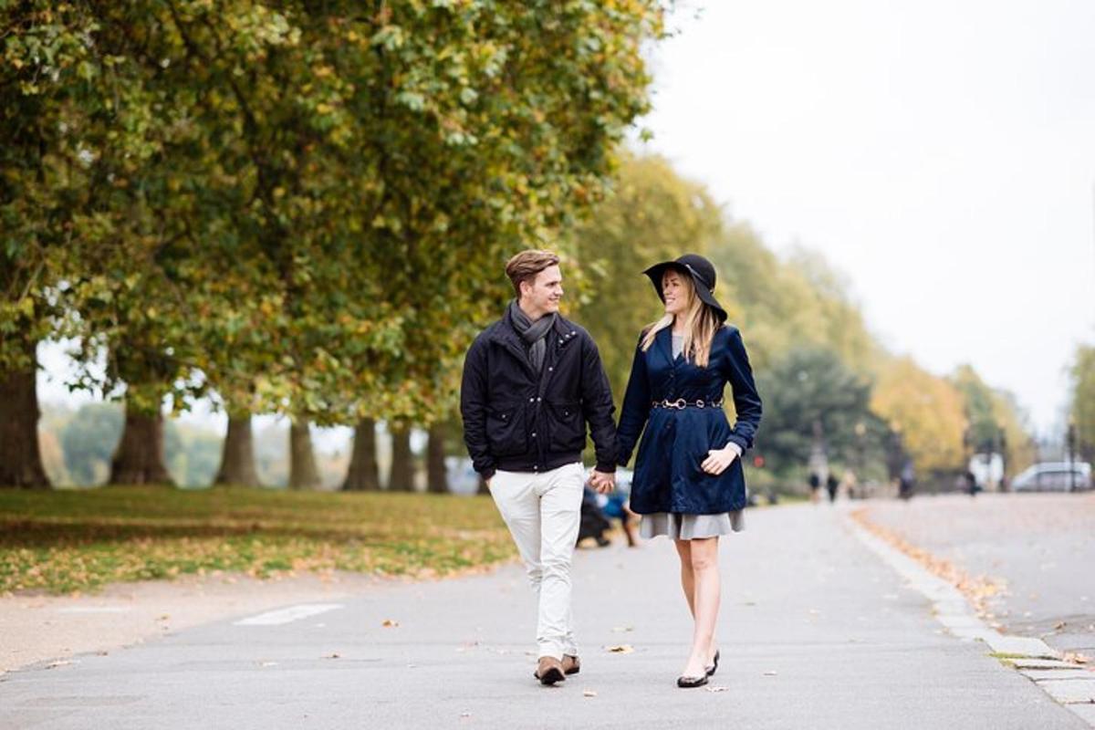 Private Autumn Park Photoshoot in London