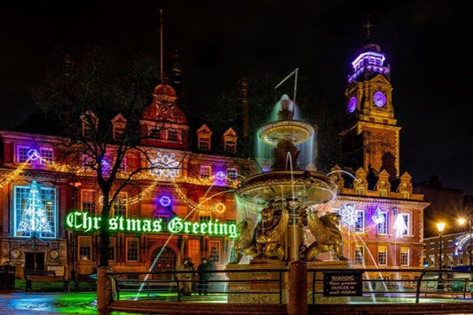Christmas Lights Self Guided Walking Tour in London