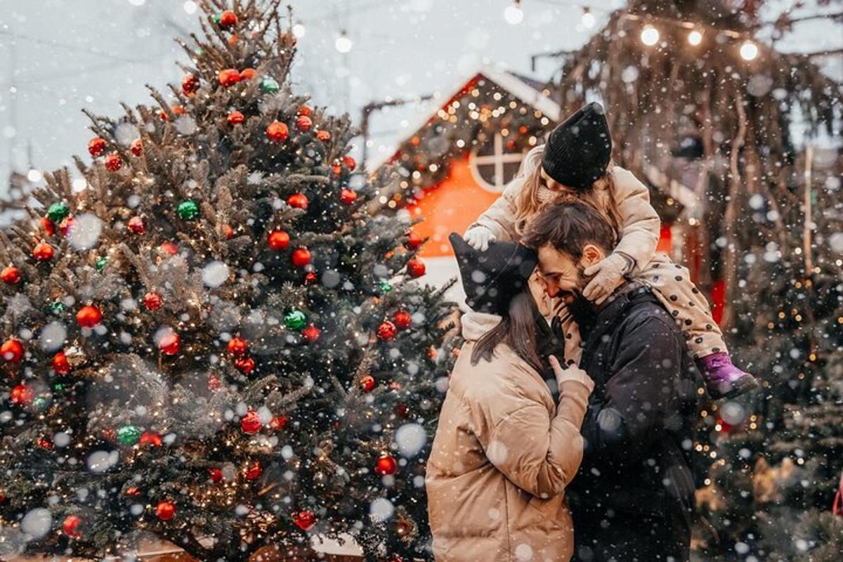 Christmas Card Photoshoot in London