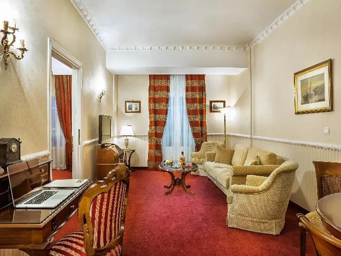 7 nights Greece bed and breakfast (Grand Hotel Palace) flights included