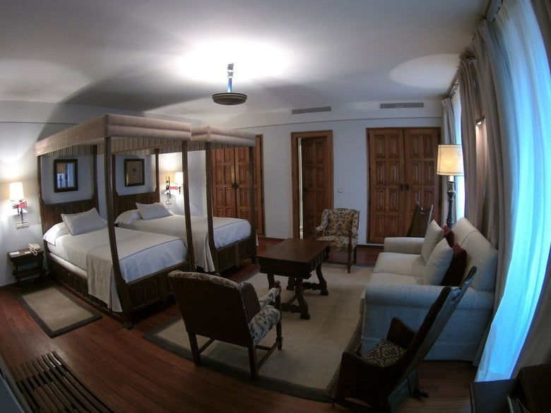 2 nights Spain bed and breakfast (Parador de Santiago de Compostela) flights included