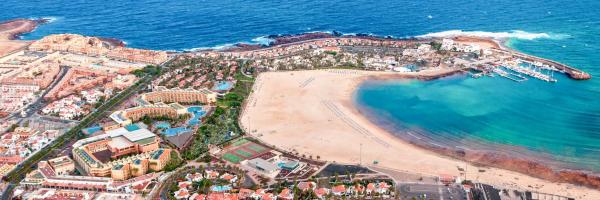 2 nights Spain bed and breakfast (Barcelo Fuerteventura Mar) flights included