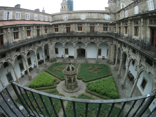 2 nights Spain bed and breakfast (Parador de Santiago de Compostela) flights included
