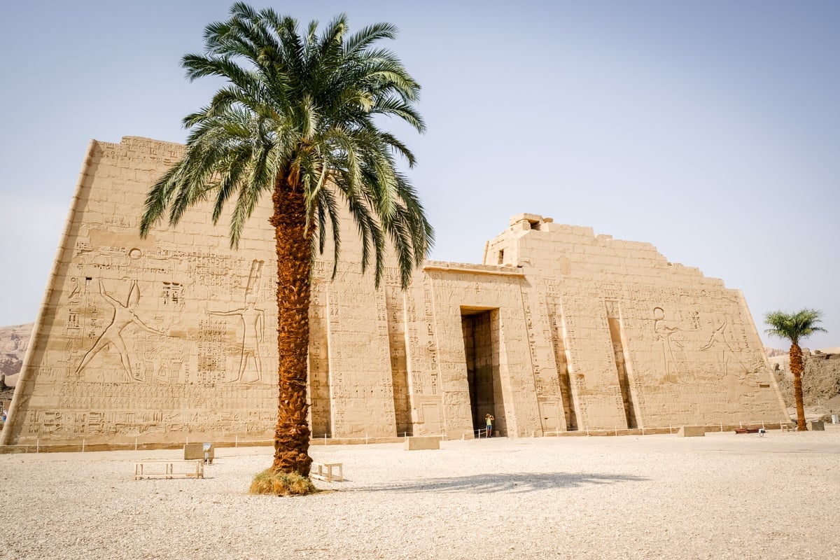 Private Habu Temple, Valley of the Artisans, Valley of the Queens from Luxor