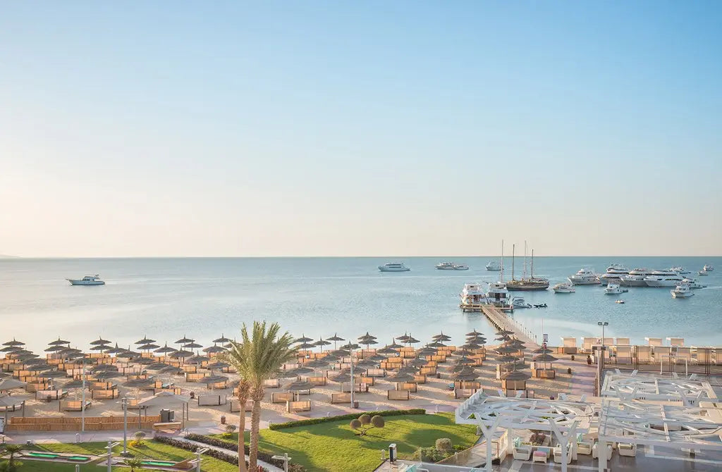 7 nights Hurghada all inclusive(Pickalbatros White Beach Resort - Hurghada  )flights included