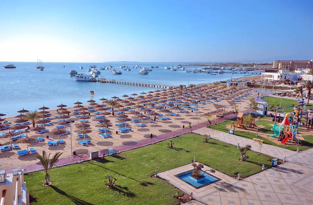 7 nights Hurghada all inclusive(Pickalbatros White Beach Resort - Hurghada  )flights included