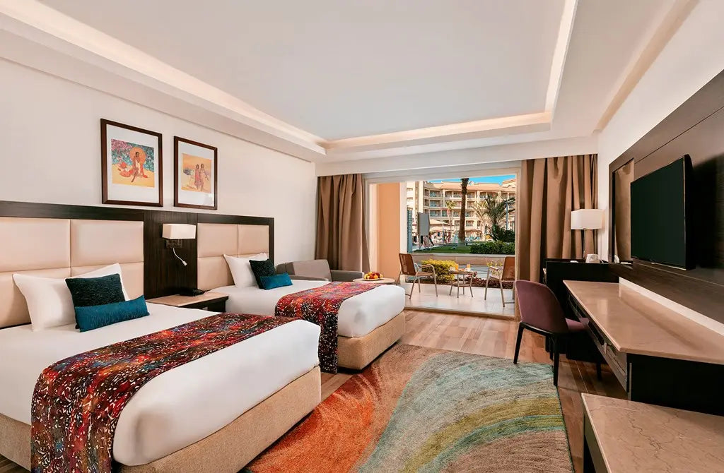 7 nights Hurghada all inclusive(Pickalbatros White Beach Resort - Hurghada  )flights included