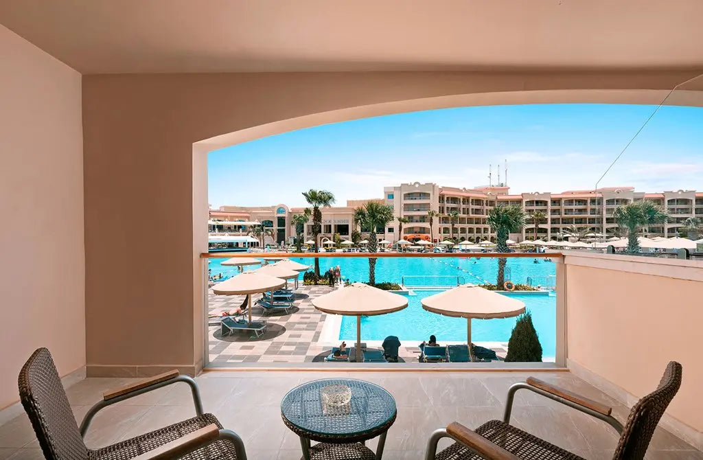 7 nights Hurghada all inclusive(Pickalbatros White Beach Resort - Hurghada  )flights included