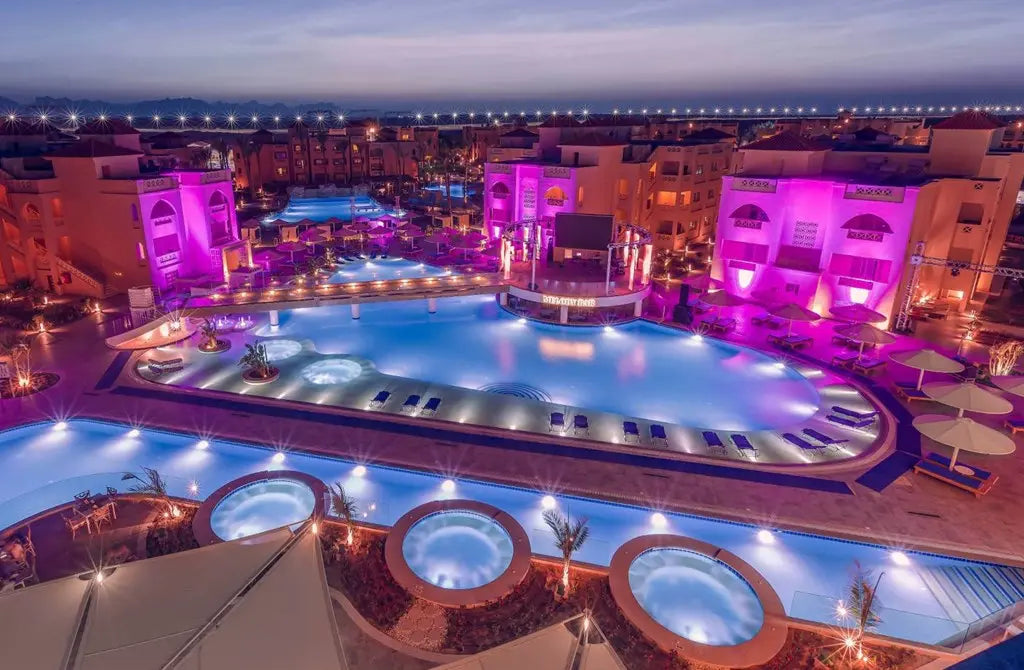 7 nights Hurghada all inclusive( Pickalbatros Aqua Blu Resort - Hurghada )flights included