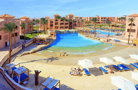 7 nights Hurghada all inclusive( Pickalbatros Aqua Blu Resort - Hurghada )flights included