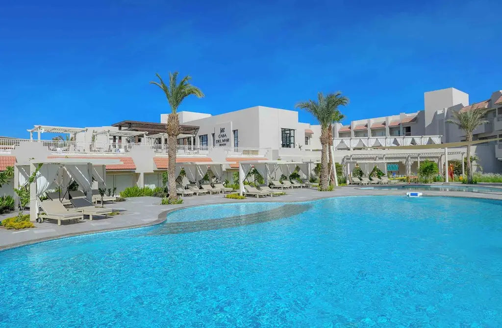 7 nights Hurghada all inclusive( Jaz Casa Del Mar Beach )flights included