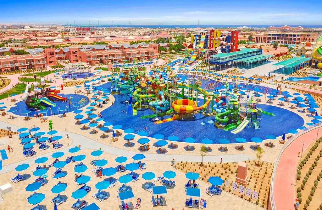 7 nights Hurghada all inclusive(Pickalbatros Water Valley Resort - Neverland Hurghada  )flights included