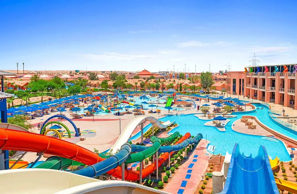 7 nights Hurghada all inclusive(Pickalbatros Water Valley Resort - Neverland Hurghada  )flights included
