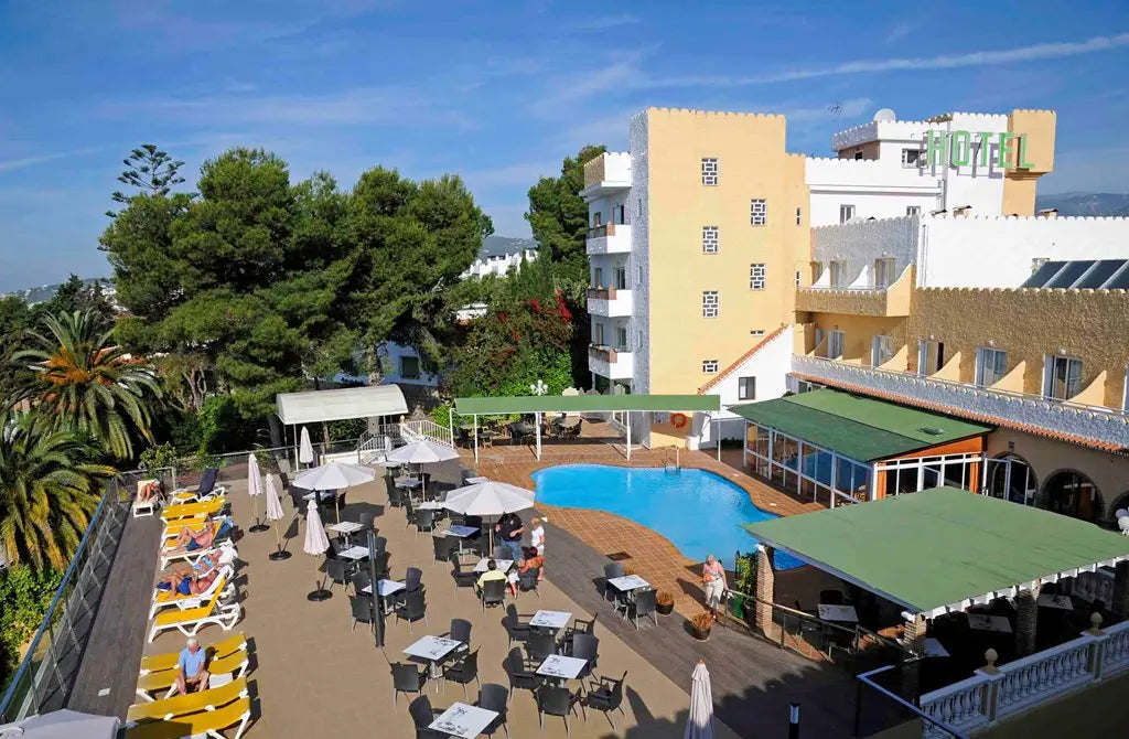 2 nights Spain bed and breakfast (Hotel Nerja Club) flights included