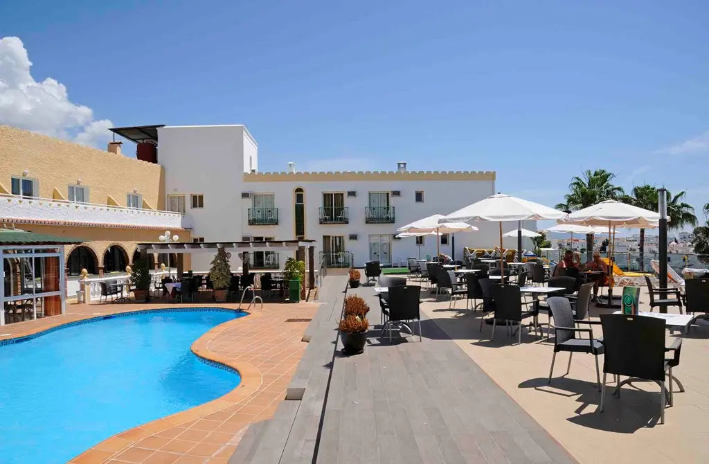 2 nights Spain bed and breakfast (Hotel Nerja Club) flights included