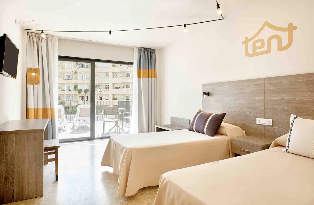 2 nights Spain bed and breakfast (Tent Torremolinos) flights included