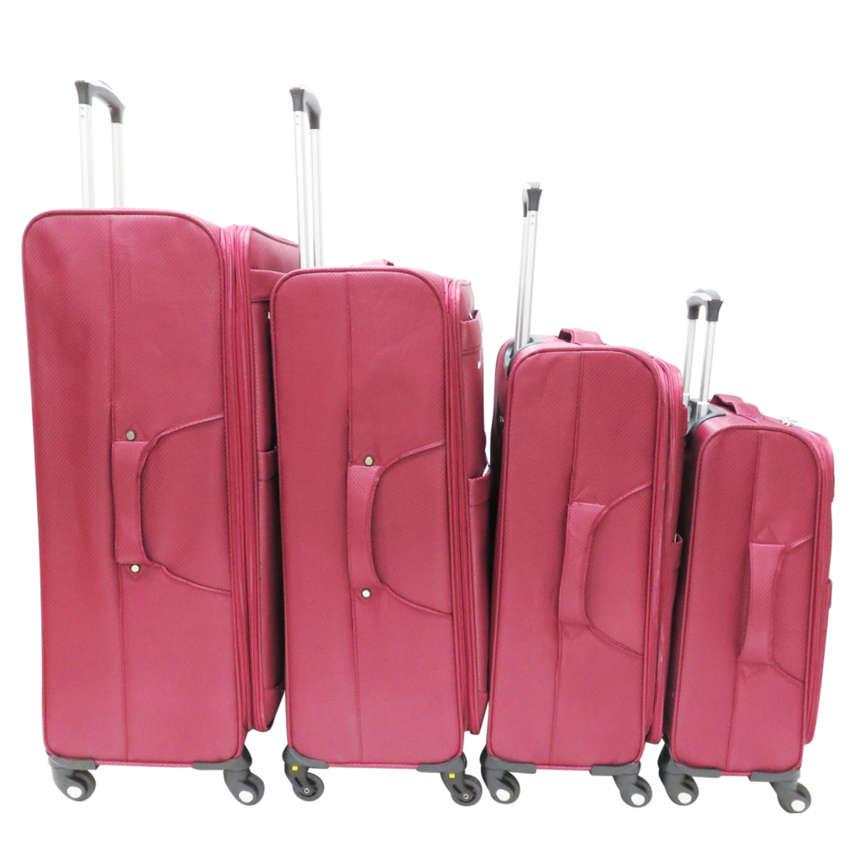 D388 4pcs Super Lightweight Travel Luggage Set