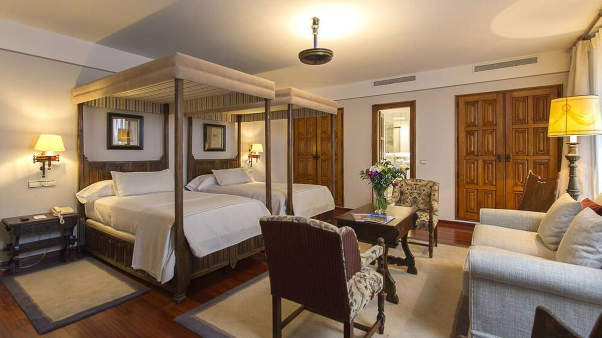 2 nights Spain bed and breakfast (Parador de Santiago de Compostela) flights included