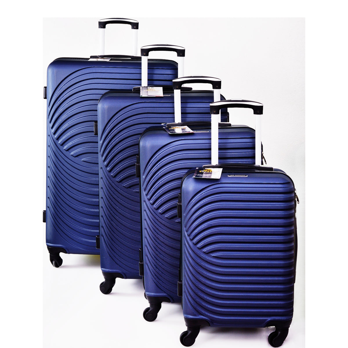 D359 4pcs Hard Shell Rolling Travel Luggage Set