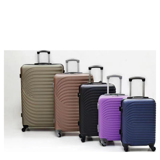 D359 4pcs Hard Shell Rolling Travel Luggage Set
