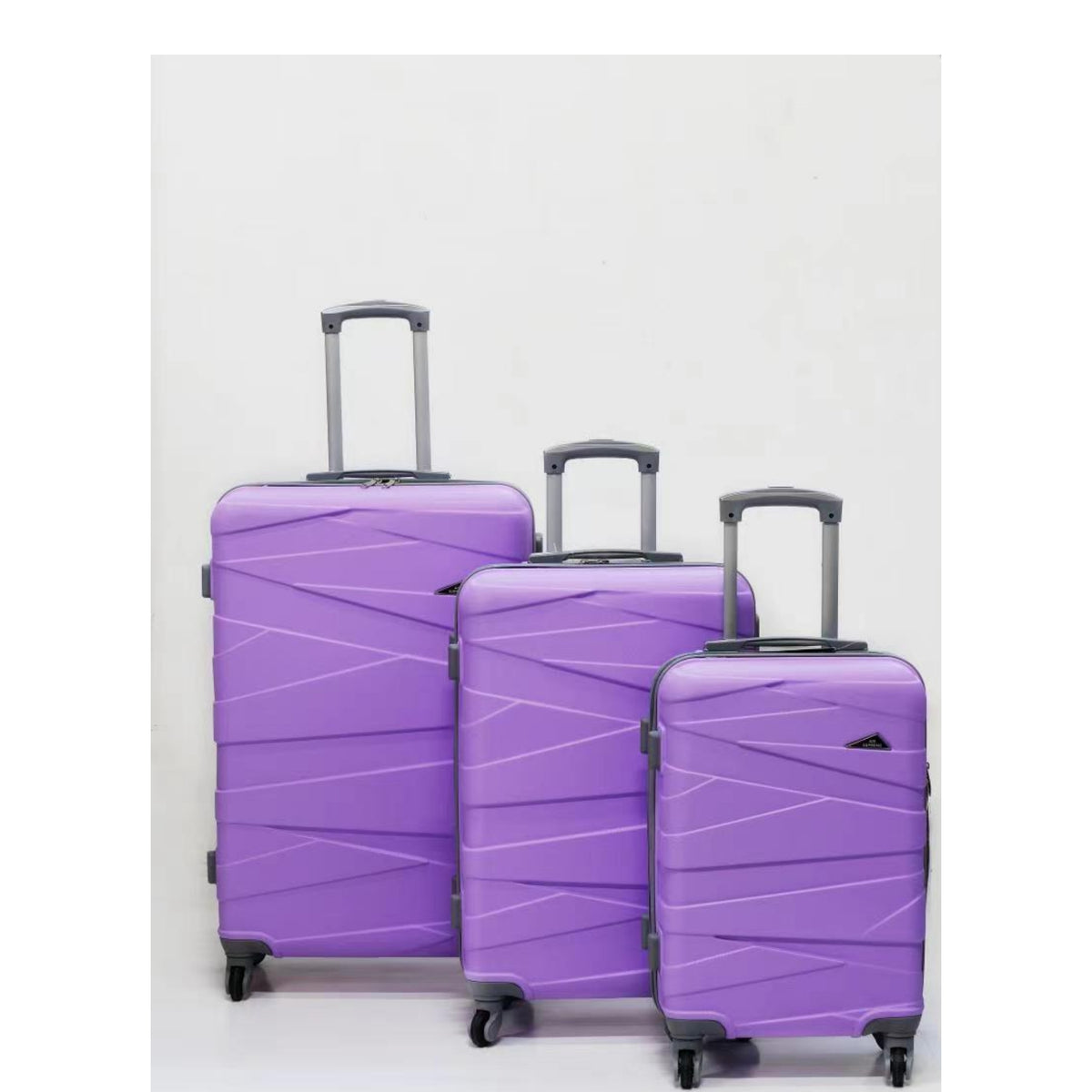 D358 3pcs Hard Shell Rolling Travel Luggage Set