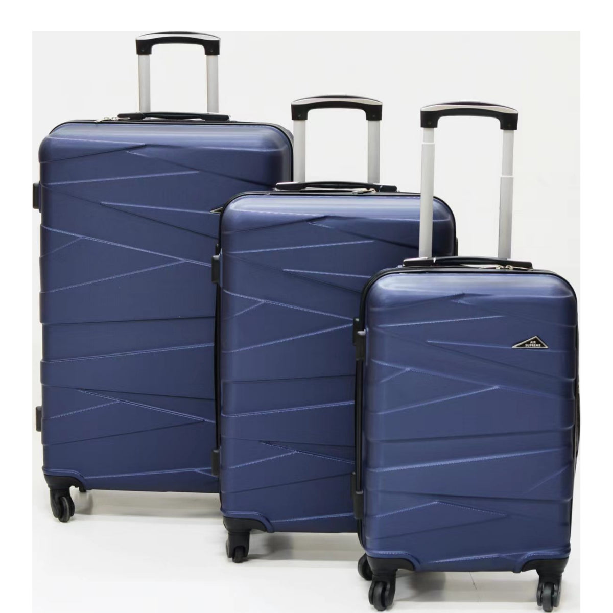 D358 3pcs Hard Shell Rolling Travel Luggage Set